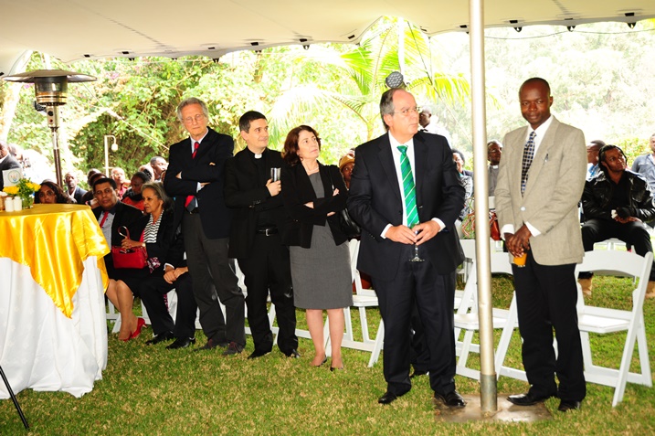 Bamwe mu banyacyubahit bitabiriye ibi birori.