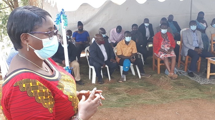 Depite Murebwayire yashimiye Madamu Mujawashema Candide n'Abafaransa bagize uruhare muri icyo gikorwa