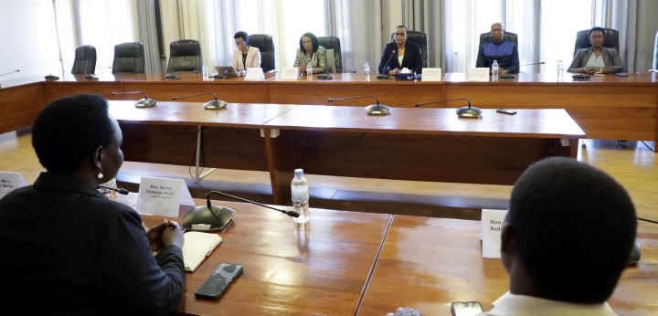 Abadepite b'u Rwanda basobanuriye abashyitsi imikorere y'Inteko Ishinga Amategeko