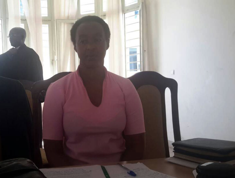 Mukangemanyi Adeline aravuga ko uburwayi afite butamwemerera kuburana