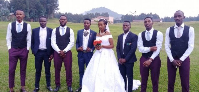 Didier Munyaneza bita Mbappe yari ashagawe n'abakinnyi bazwi mu mukino w'amagare barimo na Joseph Areruya