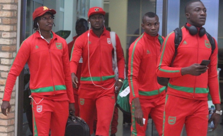 Djoliba ubwo yageraga i Kigali yavuze ko ije gukina isatira