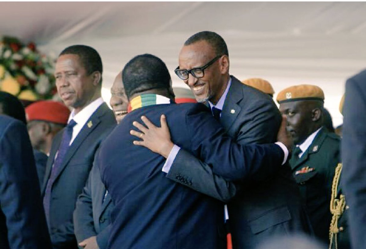 Perezida Kagame yifurije ishya n'ihirwe mugenzi we wa Zimbabwe warahiye