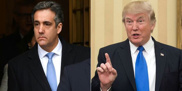 Donald Trump yareze mu nkiko uwari umunyamategeko we, Michael Cohen