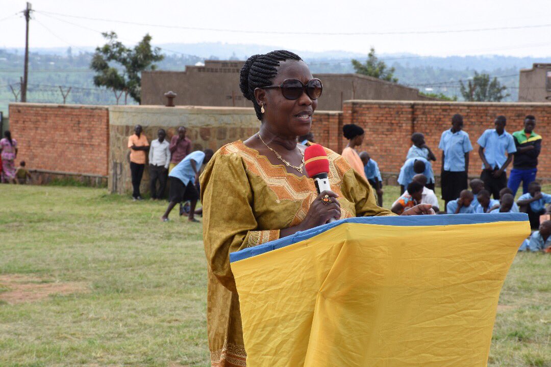 Umunyamabanga wa Leta muri Minisiteri y'ubutegetsi bw'igihugu, Dr Alivera Mukabaramba