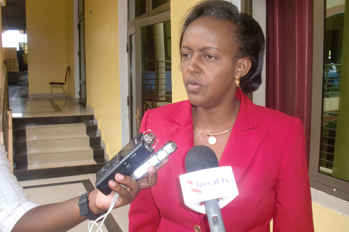 Dr Christine Kanyandekwe, ushinzwe iby'amatungo muri RAB, na we yari muri iyo nama.