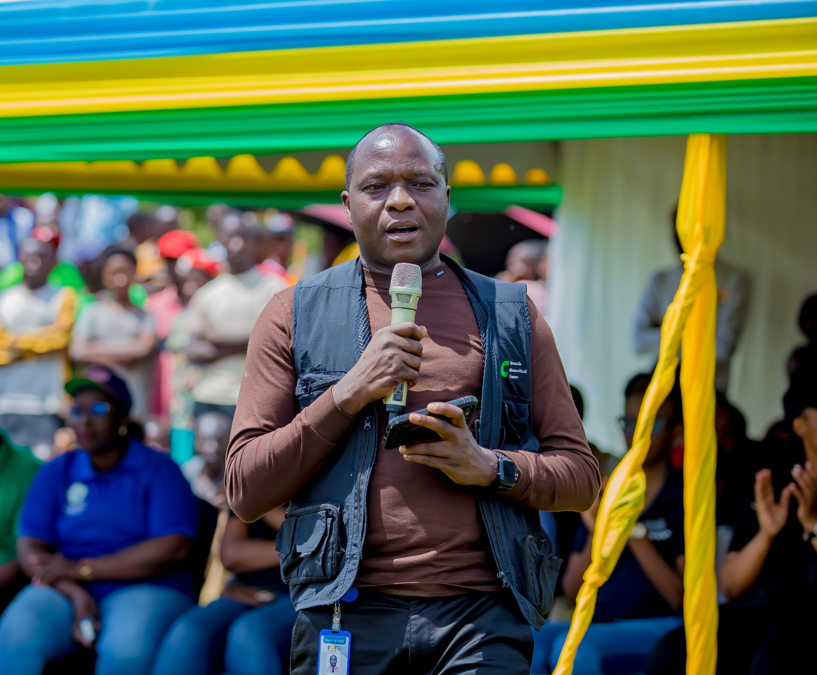 Dr. Aimable Mbituyumuremyi asaba abantu kurwanya Malariya bahereye ku bwororokero bw'imibu bugaragara aho batuye