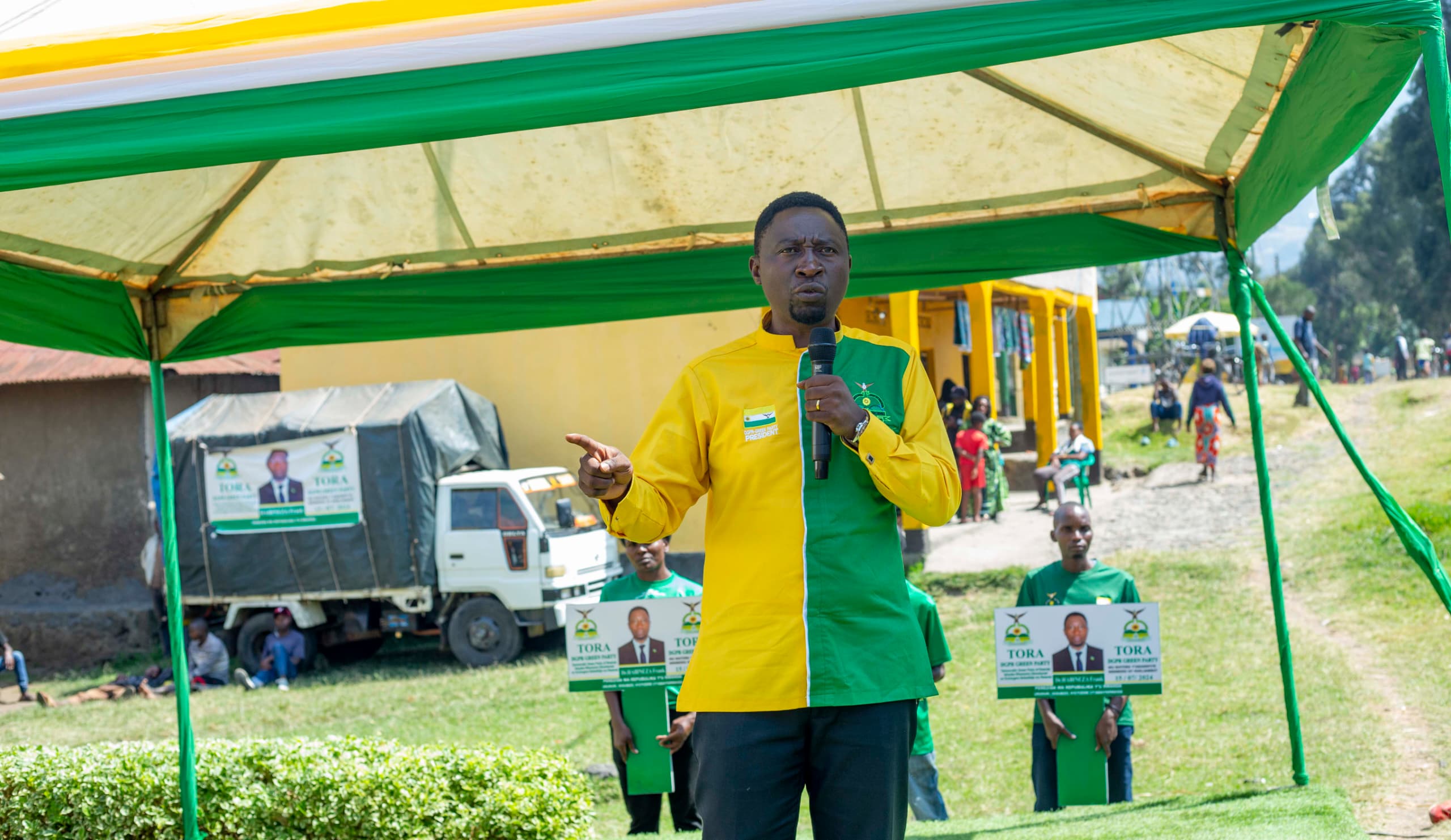 Dr. Frank Habineza yijeje ab'i Burera guteza imbere ubukerarugendo