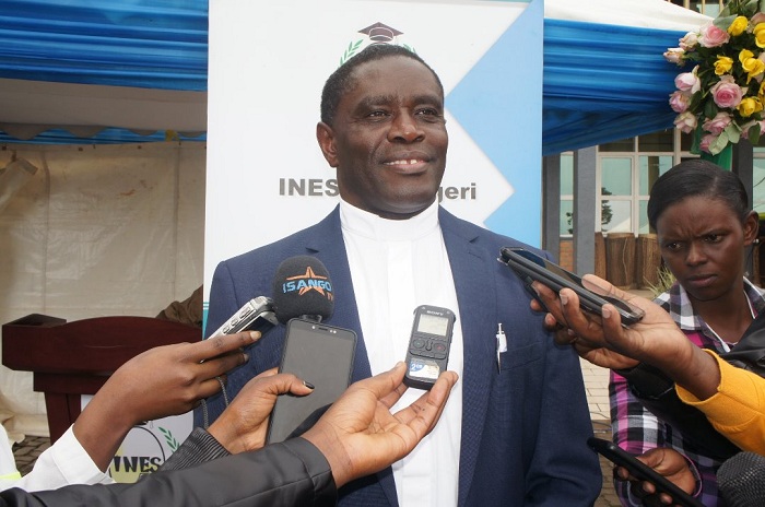 Padiri Dr Hagenimana Fabien Umuyobozi wa INES-Ruhengeri
