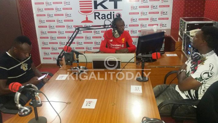 Dream Boys yari muri Studio za KT RADIO 