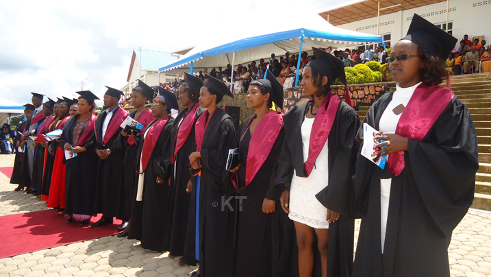 Bamwe mu barangije kwiga muri INILAK ishami rya Nyanza