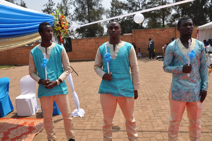 Usengimana Faustin(wa mbere ibumoso) yari umwe mu bambariye Gerrard