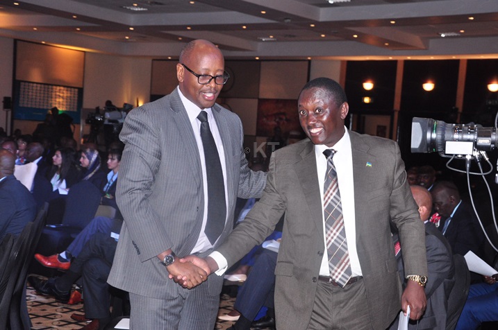 Bamwe mu bayobozi bari bitabiriye uyu muhango.