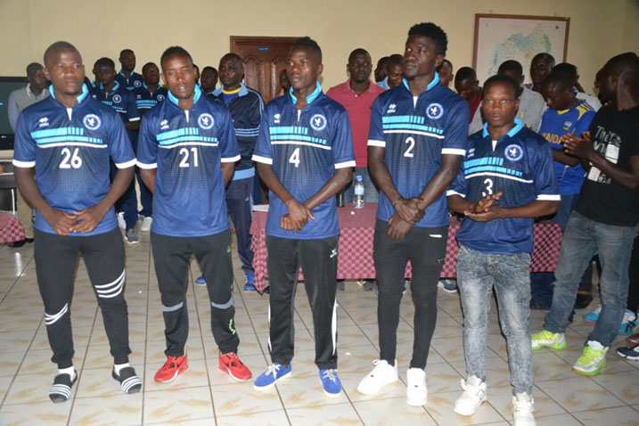 Bamwe mu bakinnyi bashya binjiye muri Police Fc