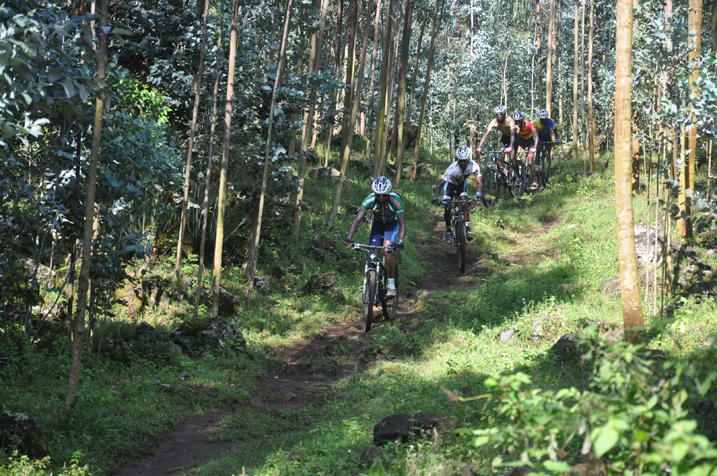 Team Rwanda mu myitozo yo mu nzira zigoranye