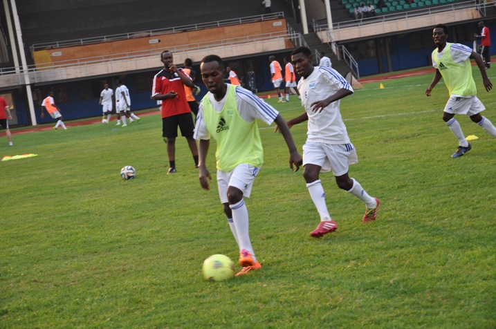 Abakinnyi nka Janvier Mutijima na bo bitabiriye imyitozo yo kuwa mbere