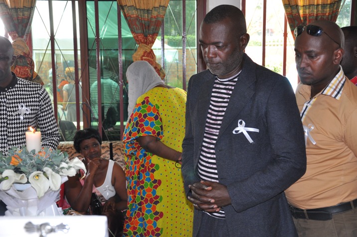 Umutoza Mfutila na we yaje gusezera kuri Ntagwabira