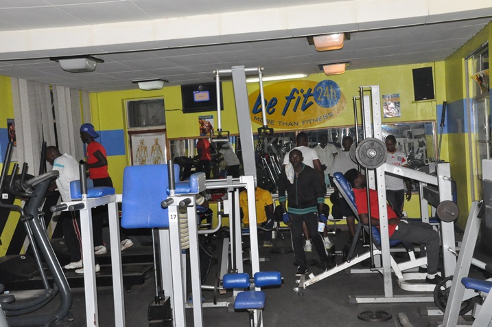 Gym ya BE FT 24 isanzwe ikorera muri stade Amahoro ni imwe mu zifasha abantu gukorera siporo hamwe.