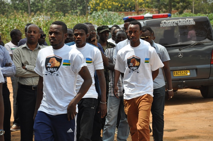 Abakinnyi ba APR FC na bo baje kwifatanya n'abandi gusezera kuri Cpt Rtd Jean Marie Ntagwabira
