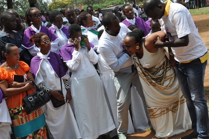 Umugore wa Nyakwigendera yababaye cyane bigaragara