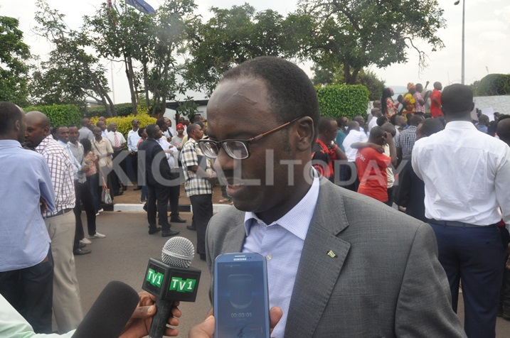 Fidel Ndayisaba umuyobozi w'umujyi wa Kigali ati "Ni agasuzuguro!"