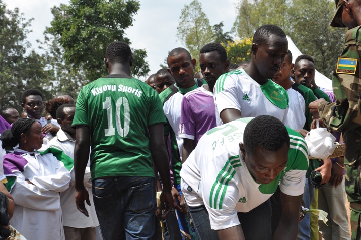 Kiyovu Sports na yo abakinnyi bayo baje muri uyu muhango