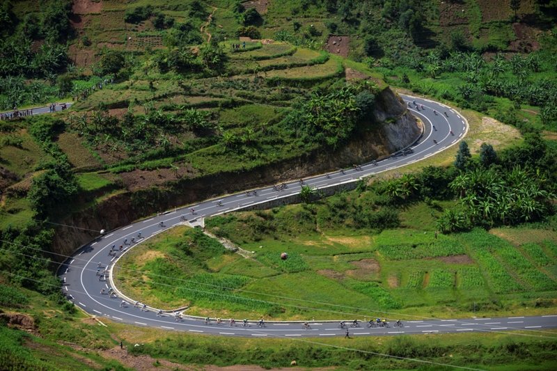 Imwe mu mihanda iteye amabengeza izongera kunyurwamo muri Tour du Rwanda 2020