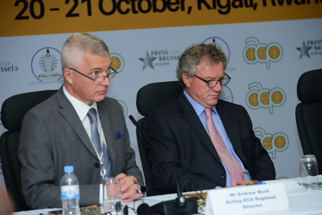 Michael Ryan iburyo uhagarariye umuryango w'Ubumwe bw'Uburayi mu Rwanda