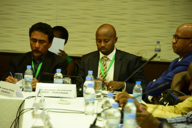 Arthur Asimwe Umuyobozi wa RBA yitabiriye iyi nama