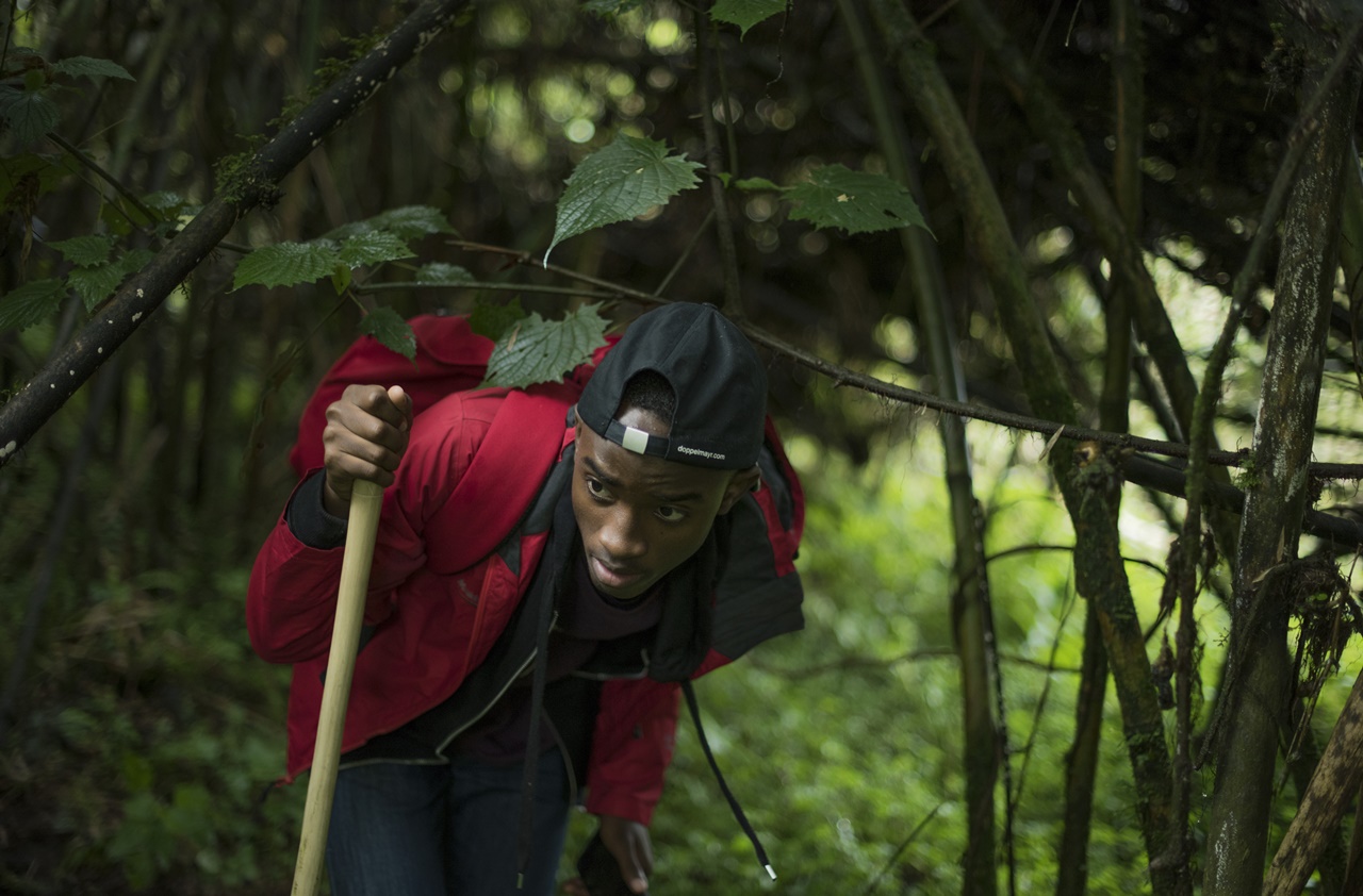 Ahenshi ushiduka ugenda wububa kubera inzitane z'ibiti bigizwe n'imigano ndetse n'ibyatsi birandaranda