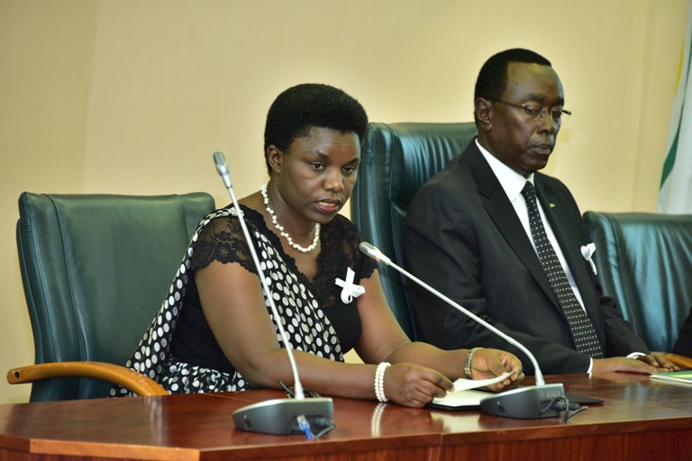 Minisitiri muri Peresidansi ya Repubulika Tugireyezu Venantie atanga nawe atanze ubutumwa bwihanganisha Abanyarwanda