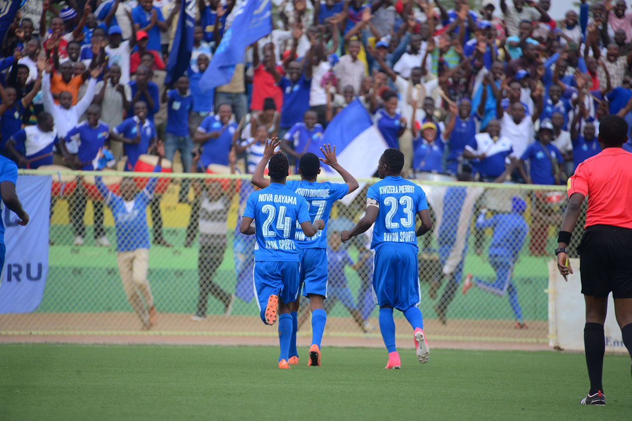 Rayon Sports yishimira igitego cya mbere cya Savio