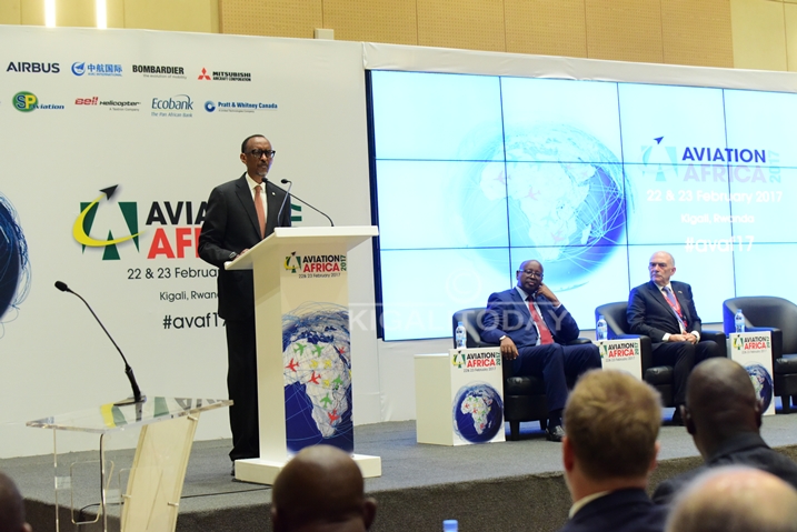 Perezida Kagame ni we wafunguye iyi nama ku mugaragaro.