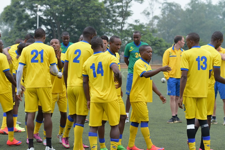 Ikirere cyabyutse kitameze neza ariko ntibyababujije kwitoza.