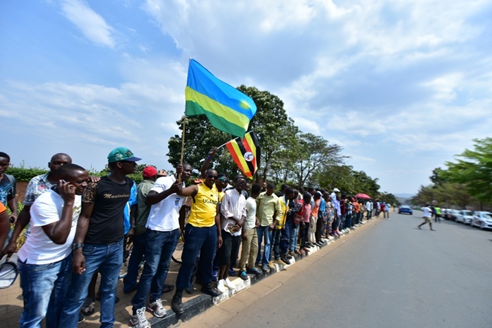 Abafana b'isiganwa ry'amamodoka nabo ntibatanzwe.