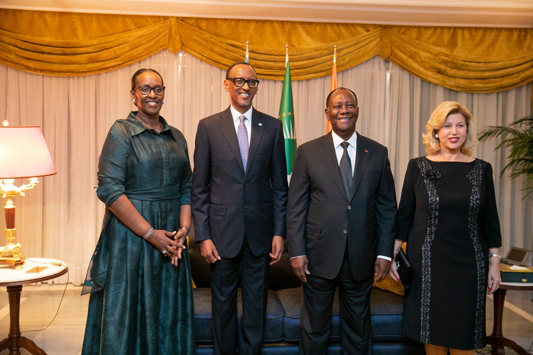 Perezida Kagame yizeje Perezida Ouattara ko ibihugu byombi bizakomeza gukorana neza mu kwiteza imbere