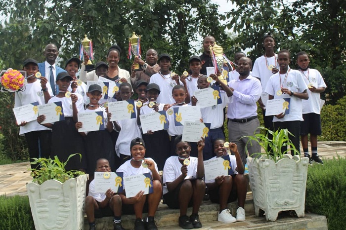 Abana bavuye mu marushanwa bishimiye ibyo bagezeho