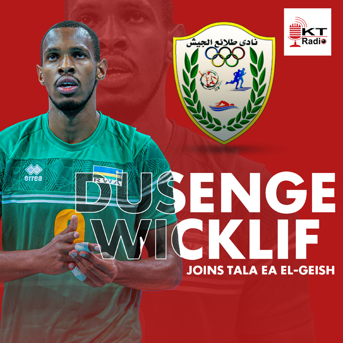 Dusenge Wicklif ni umwe mu banyarwanda bahagaze neza mu mukino wa Volleyball