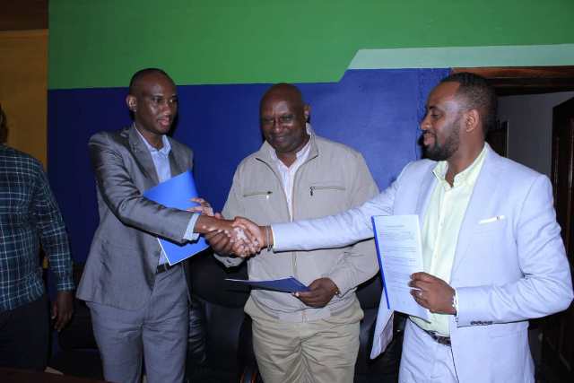 Nyuma yo gusinya amasezerano hagati ya Rayon Sports, MK Sky Vision ndetse na Mogas