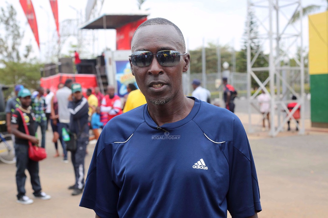 Andre Okenge, umutoza w'ikipe y'igihugu ya Triathlon