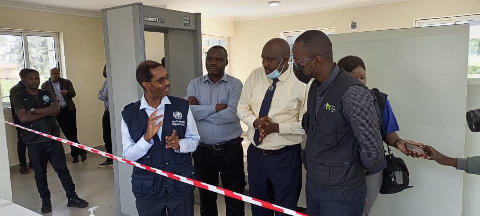 Dr Brian Chirombo yanyuzwe n'uburyo u Rwanda rukomeje gukumira Ebola