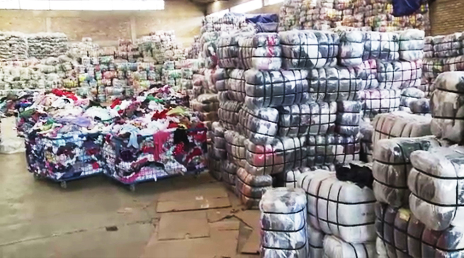 Amwe mu mabaro ya Caguwa polisi yagiye ifatira muri magendu