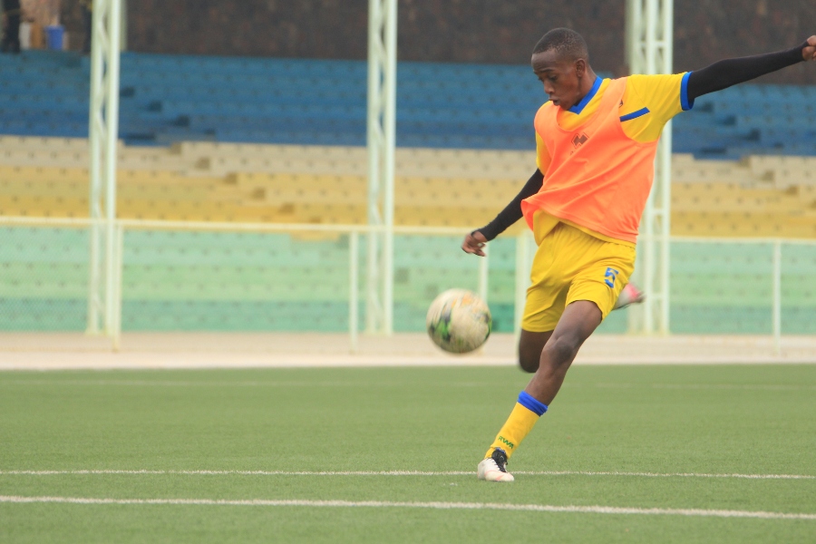 Kategaya Elia yari mu ikipe y'Igihugu y'abatarengeje imyaka 17 yagiye muri Tanzania gushaka itike y'igikombe cy'Afurika