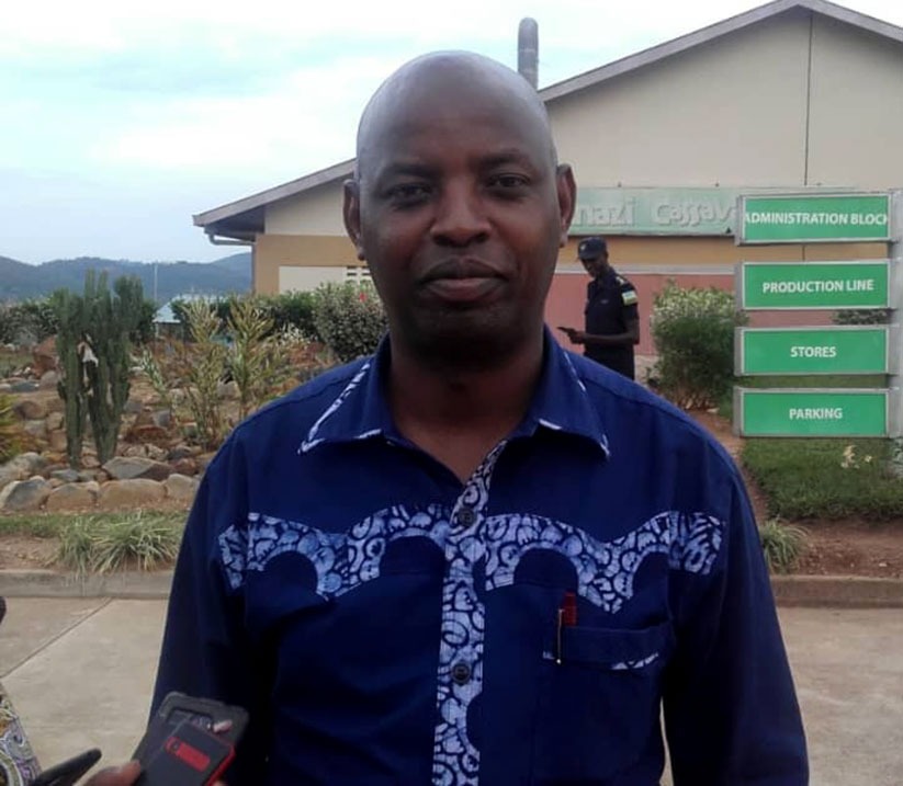 Emile Nsanzabaganwa, umuyobozi w'uruganda rwa Kinazi