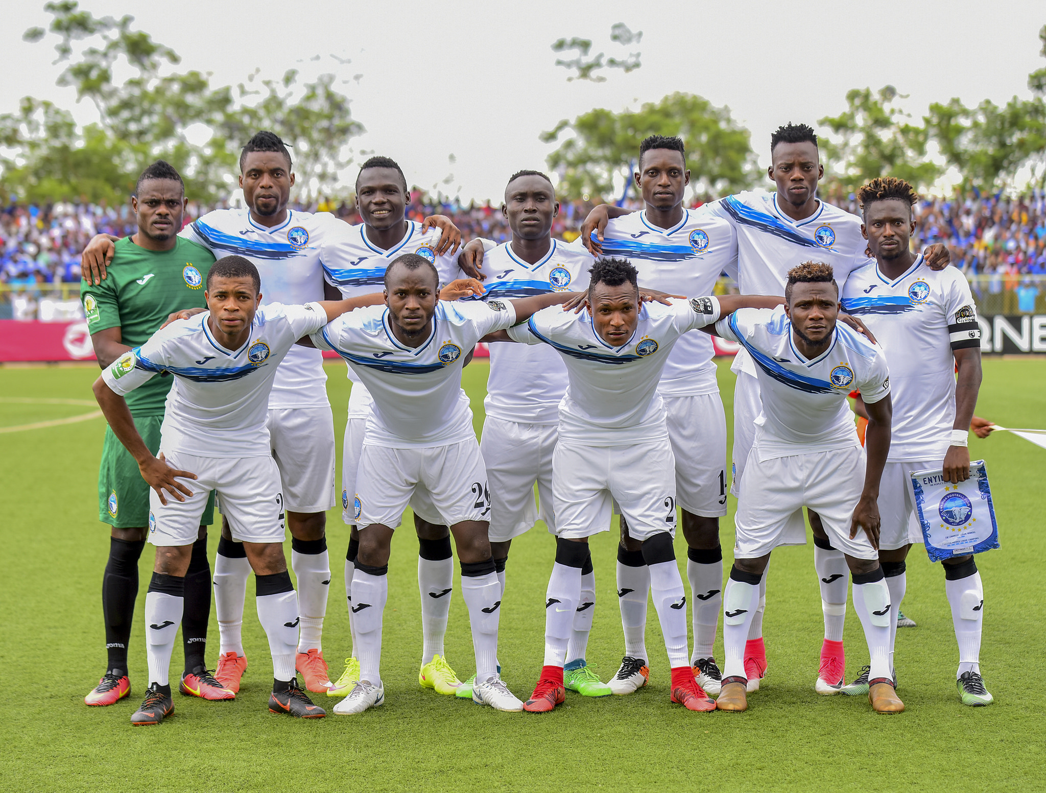 Enyimba yabanje mu kibuga