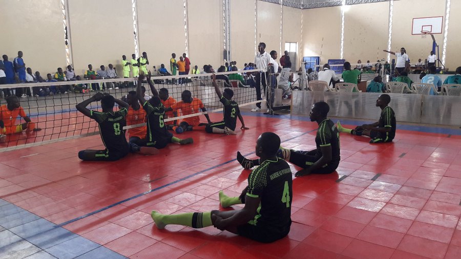 Muri Sitting Volleyball naho bahataniye igikombe cy'Ubutwari