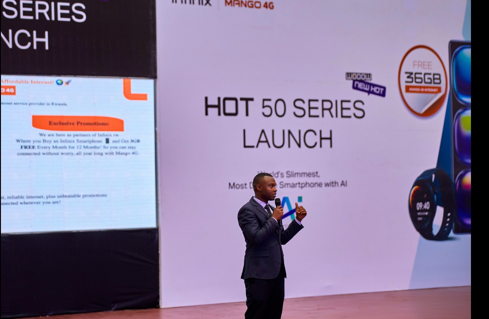 Eric Niyomugabo, General Manager Mango Telecom