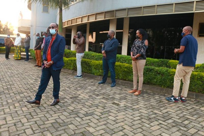 Eric Kabera, umwe mu bantu 13 bari batumiwe mu birori bya Ndayiragije