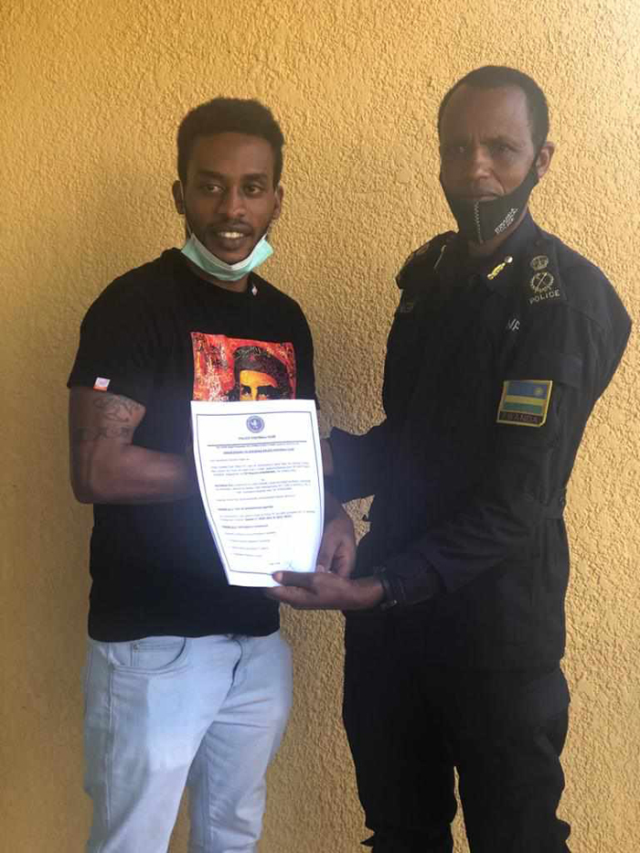 Eric Rutanga azakinira Police Fc mu mwaka utaha w
