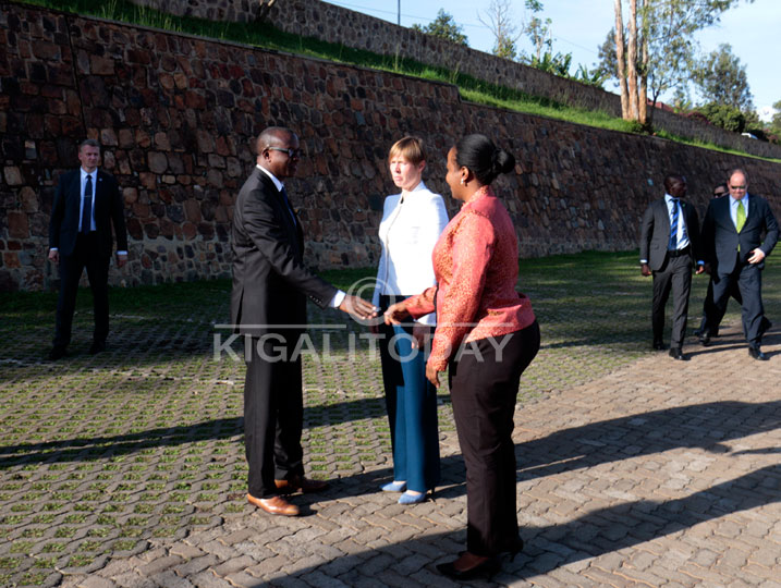 Yaherekejwe na Clare Akamanzi uyobora RDB na Dr Bizimana Jean Damascene uyobora Ikigo cy'igihugu cyo kurwanya Jenoside CNLG